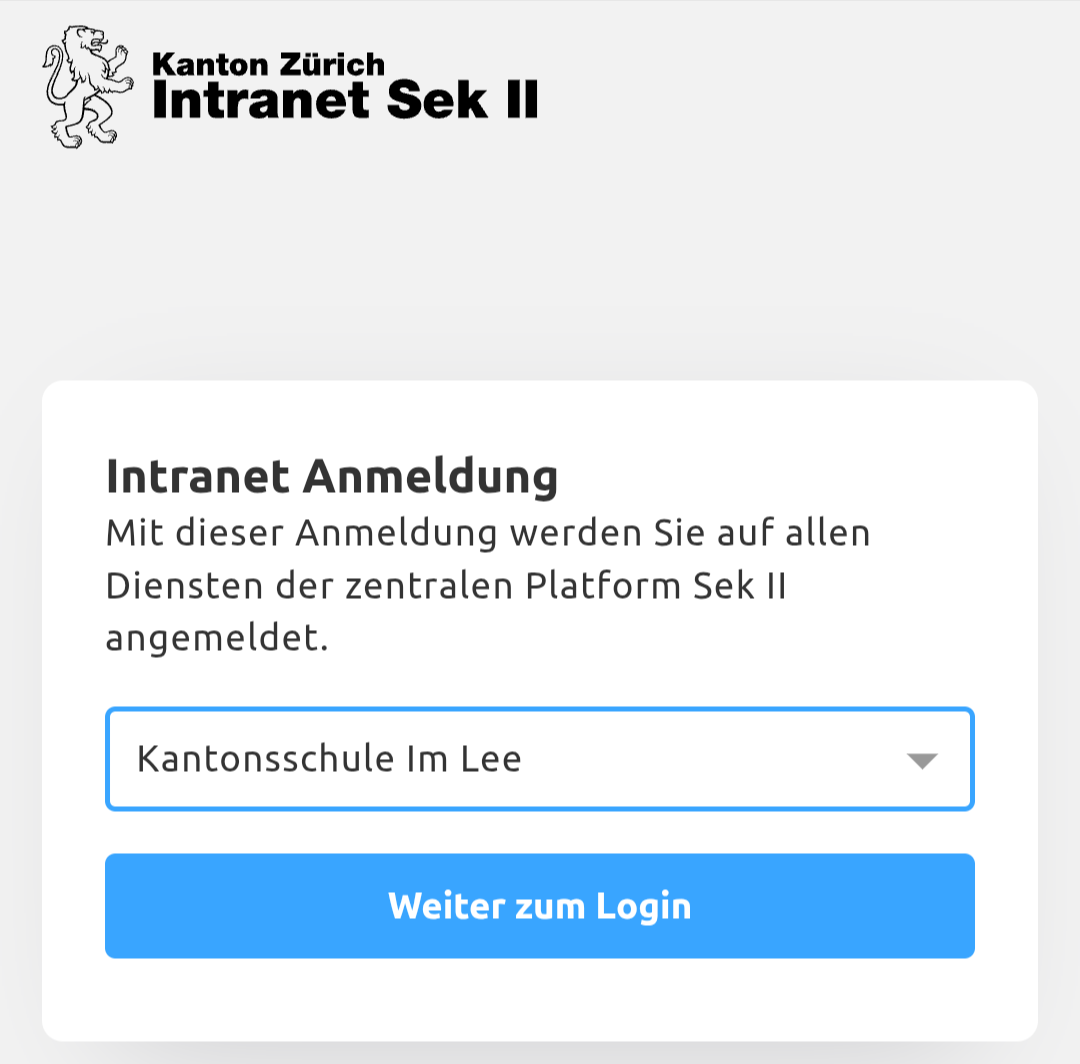 KLW auswählen
